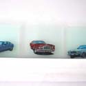 <i>cars I have owned</i>, 1985-2012. oil on perspex, each square is 20 x 20cm