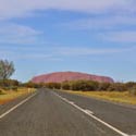 <i>Untitled Road #3</i> Uluru Central Australia 2015