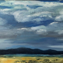 Neds Sandy Point, Oil on Board, 48 x 61, 2019 