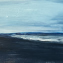 <i>Swamp study #11</i> 2024, Oil on board, 15x 30cm